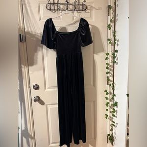 Old Navy - Black Velvet Jumpsuit